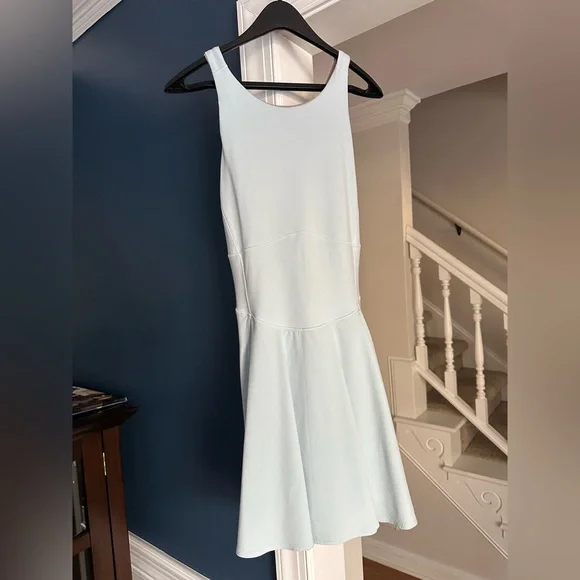 Lululemon Court Crush Tennis Dress Powder Blue / White - Picture 5 of 9